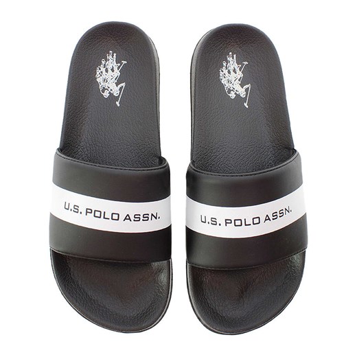 U.S. Polo Assn. Klapki w kolorze czarno-białym 41 Limango Polska okazja