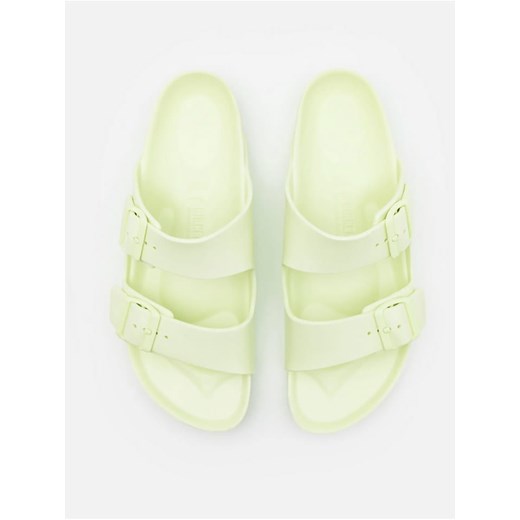 Birkenstock Klapki "Arizona" w kolorze żółtym 37 Limango Polska promocja