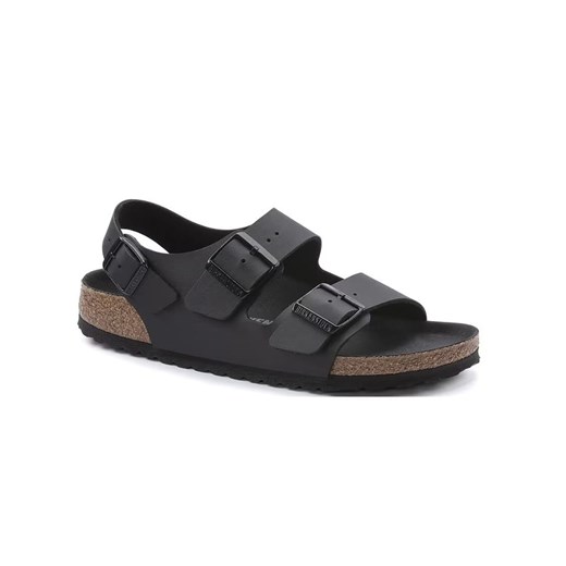 Birkenstock Sandały &quot;Milano&quot; w kolorze czarnym ze sklepu Limango Polska w kategorii Sandały męskie - zdjęcie 184549219