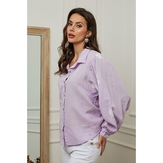 Plume Bluzka &quot;Bamba&quot; w kolorze lawendowym Plume M okazyjna cena Limango Polska