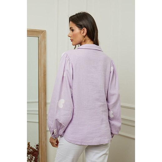 Plume Bluzka &quot;Bamba&quot; w kolorze lawendowym Plume M wyprzedaż Limango Polska