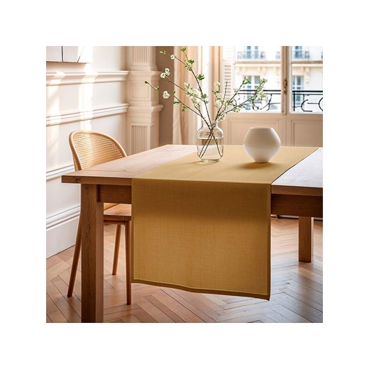 Mint Rugs Bieżnik &quot;Bria&quot; w kolorze musztardowym Mint Rugs 50x155 cm okazyjna cena Limango Polska