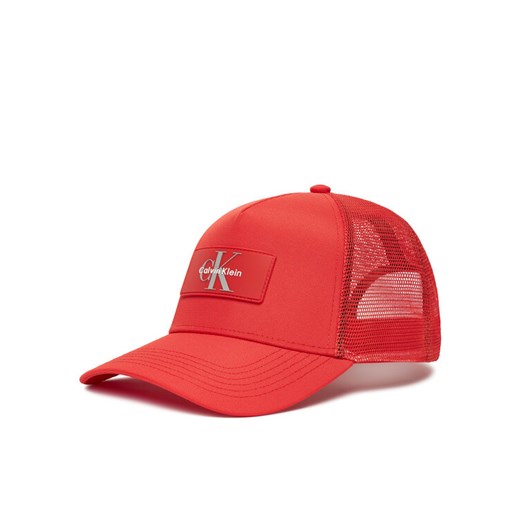 Czapka z daszkiem Calvin Klein Logo LV04D5025G Czerwony ze sklepu eobuwie.pl w kategorii Czapki z daszkiem męskie - zdjęcie 184550075