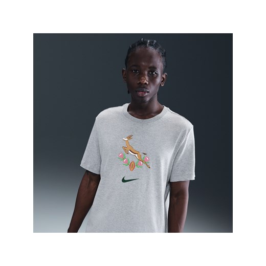 Koszulka męska Nike Rugby Springboks - Szary ze sklepu Nike poland w kategorii T-shirty męskie - zdjęcie 184551175