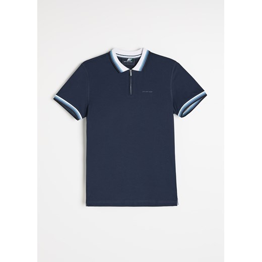 Polo ZIPTONE ze sklepu Diverse w kategorii T-shirty męskie - zdjęcie 184552798