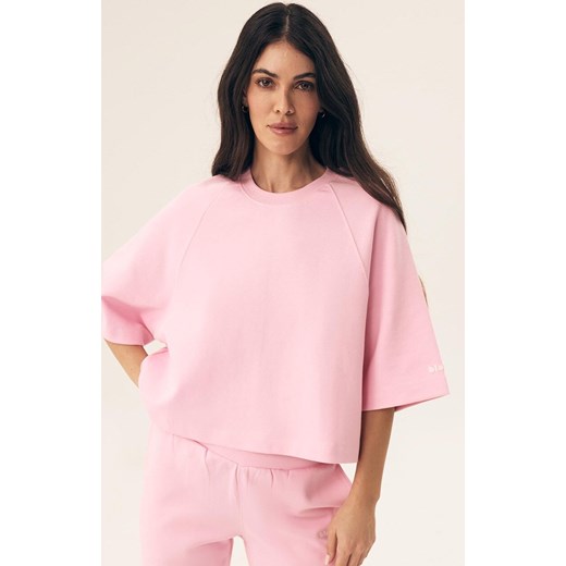 Esotiq koszulka z krótkim rękawem Mavere 43066-30X, Kolor różowy, Rozmiar S, BLOOVII ze sklepu Intymna w kategorii Bluzki damskie - zdjęcie 184552969