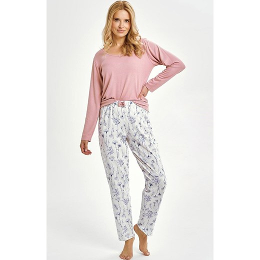 Dwuczęściowa piżama damska Caroline 3456, Kolor różowy-wzór, Rozmiar XL, Taro ze sklepu Intymna w kategorii Piżamy damskie - zdjęcie 184553107