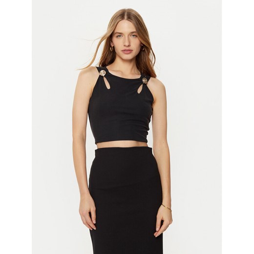 Guess Top W5RP13 KAQL2 Czarny Regular Fit ze sklepu MODIVO w kategorii Bluzki damskie - zdjęcie 184553446