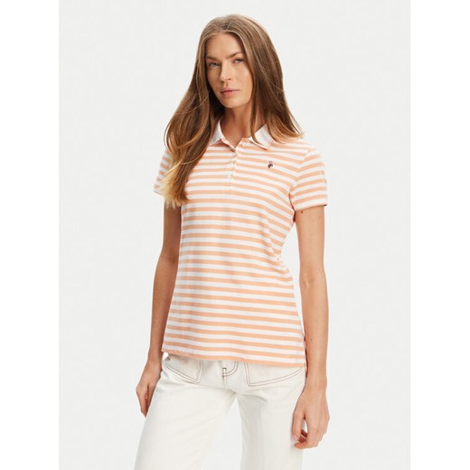 U.S. Polo Assn. Polo WUP1310 Pomarańczowy Regular Fit ze sklepu MODIVO w kategorii Bluzki damskie - zdjęcie 184553486