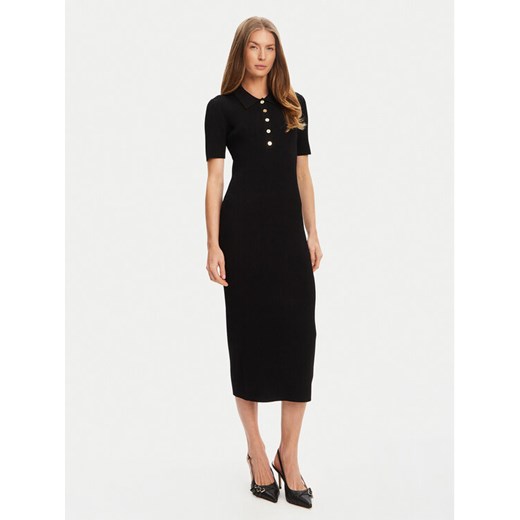 MICHAEL Michael Kors Sukienka dzianinowa MT5832333D Czarny Slim Fit ze sklepu MODIVO w kategorii Sukienki - zdjęcie 184553505