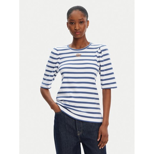 Munthe T-Shirt Parsa 252110025264 Niebieski Regular Fit ze sklepu MODIVO w kategorii Bluzki damskie - zdjęcie 184553527