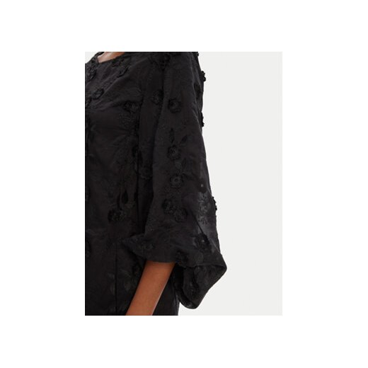 Munthe Bluzka Pansi 252131625225 Czarny Regular Fit Munthe 40 MODIVO