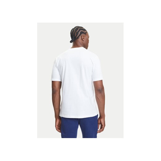 adidas T-Shirt Collegiate Lineage Graphic JM6416 Biały Regular Fit M MODIVO