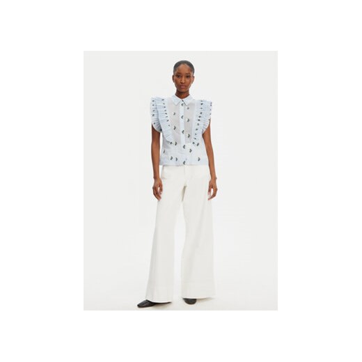 Munthe Koszula Must 252102725224 Błękitny Regular Fit Munthe 34 MODIVO