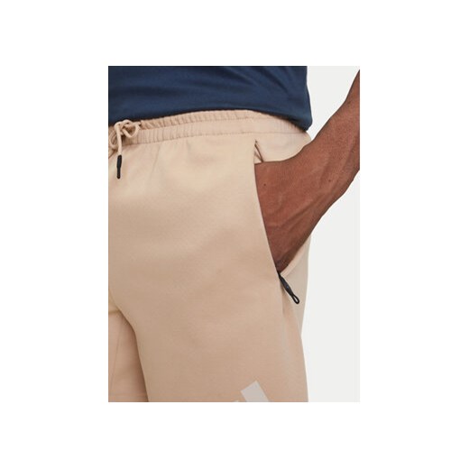 adidas Szorty sportowe Z.N.E. JW4744 Beżowy Regular Fit S MODIVO