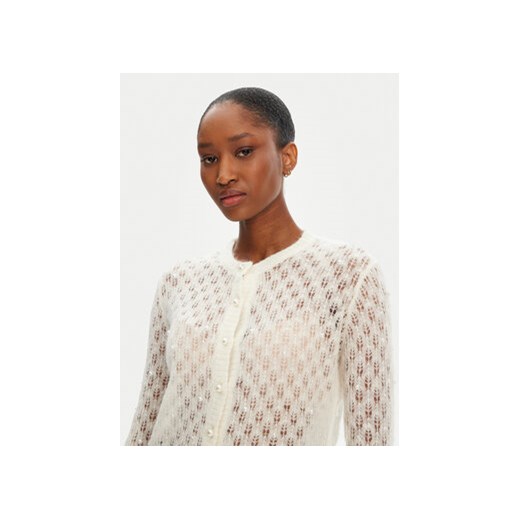 Munthe Kardigan Perl 252162025274 Beżowy Regular Fit Munthe 38 MODIVO