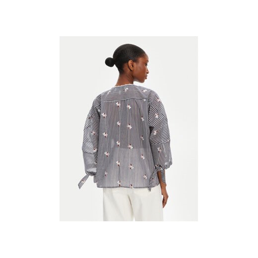 Munthe Bluzka Pristina 252102525224 Granatowy Loose Fit Munthe 36 MODIVO