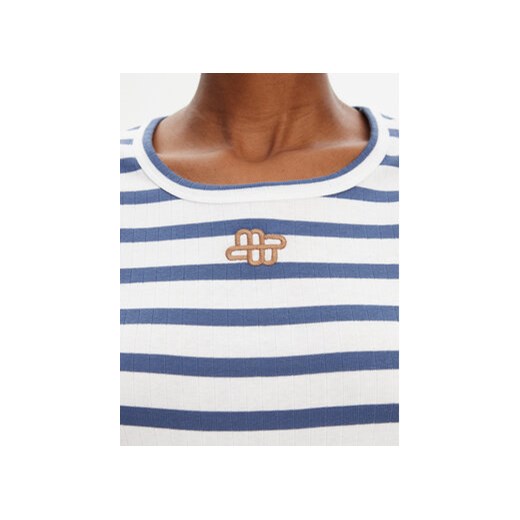 Munthe Bluzka Pote 252110225264 Niebieski Regular Fit Munthe 40 MODIVO