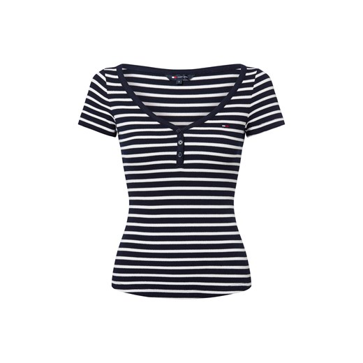 Tommy Jeans Koszulka damska Kobiety granatowy w paski ze sklepu vangraaf w kategorii Bluzki damskie - zdjęcie 184554187