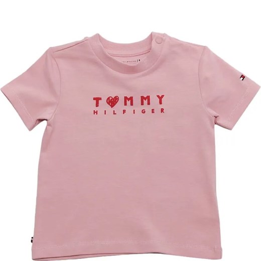 Tommy Hilfiger T-shirt VALENTINES DAY | Regular Fit ze sklepu Gomez Fashion Store w kategorii Bluzki dziewczęce - zdjęcie 184554788