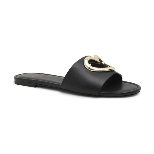 Love Moschino Skórzane klapki ze sklepu Gomez Fashion Store w kategorii Klapki damskie - zdjęcie 184554815