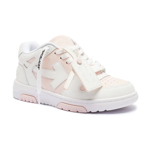 OFF-WHITE Skórzane sneakersy OUT OF OFFICE ze sklepu Gomez Fashion Store w kategorii Buty sportowe damskie - zdjęcie 184554825