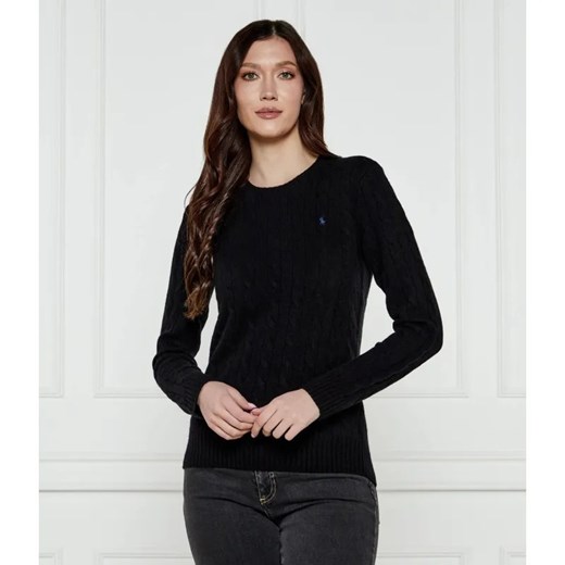 POLO RALPH LAUREN Wełniany sweter JULIANNA | Slim Fit | z dodatkiem kaszmiru ze sklepu Gomez Fashion Store w kategorii Swetry damskie - zdjęcie 184554888