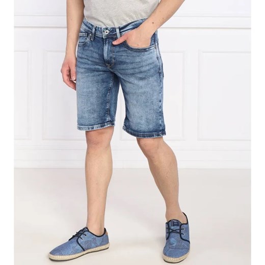 Pepe Jeans London Szorty | Regular Fit ze sklepu Gomez Fashion Store w kategorii Spodenki męskie - zdjęcie 184554909