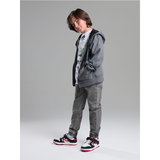 Sinsay - Jeansy joggers - szary ze sklepu Sinsay w kategorii Spodnie chłopięce - zdjęcie 184557097