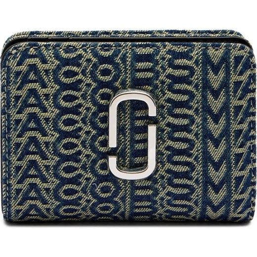 Marc Jacobs Portfel THE MINI COMPACT WALLET | z dodatkiem skóry ze sklepu Gomez Fashion Store w kategorii Portfele damskie - zdjęcie 184558056