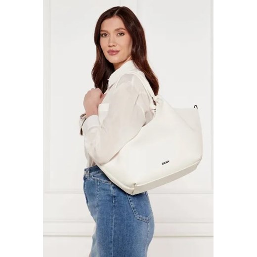 Shopper bag DKNY ze skóry ekologicznej 