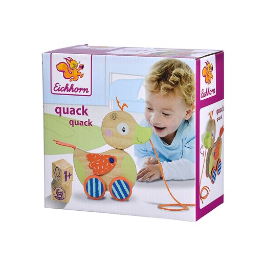 Eichhorn Zabawka do ciągnięcia - 12 m+ Eichhorn onesize promocja Limango Polska