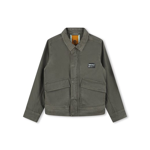 Timberland Kurtka dżinsowa w kolorze khaki - id: 15767081 - marki Timberland - 184558768 Timberland Kurtka dżinsowa w kolorze khaki ze sklepu Limango Polska w kategorii Kurtki dziewczęce - zdjęcie 184558768