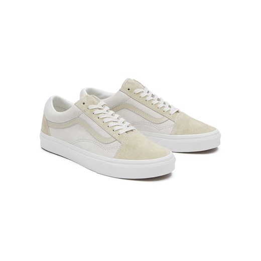 Vans Skórzane sneakersy &quot;Old Skool&quot; w kolorze beżowym Vans 37 wyprzedaż Limango Polska