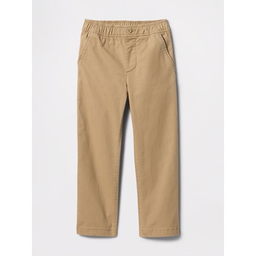 GAP Spodnie chino w kolorze beżowym ze sklepu Limango Polska w kategorii Spodnie chłopięce - zdjęcie 184558939