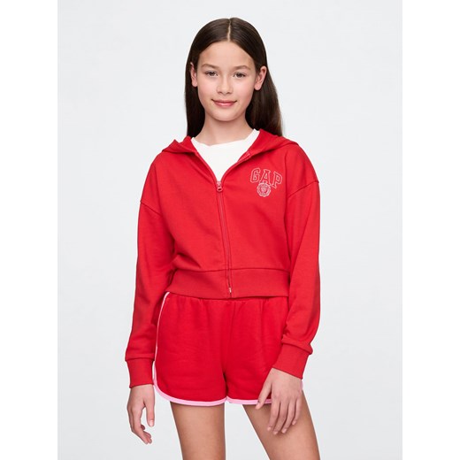 GAP Bluza w kolorze czerwonym ze sklepu Limango Polska w kategorii Bluzy dziewczęce - zdjęcie 184559035