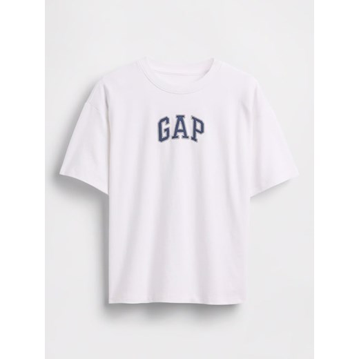 GAP Koszulka w kolorze białym ze sklepu Limango Polska w kategorii T-shirty chłopięce - zdjęcie 184559077