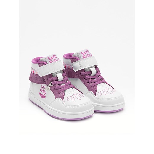 Lelli Kelly Sneakersy &quot;Frangetta&quot; w kolorze fioletowo-białym ze sklepu Limango Polska w kategorii Buty zimowe dziecięce - zdjęcie 184559119