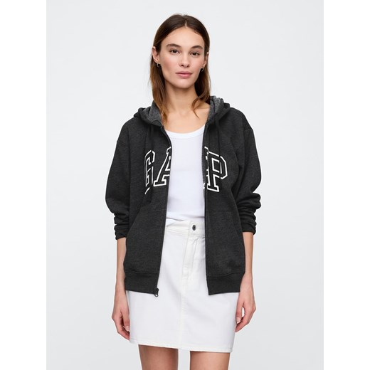 GAP Bluza w kolorze antracytowym ze sklepu Limango Polska w kategorii Bluzy damskie - zdjęcie 184559415