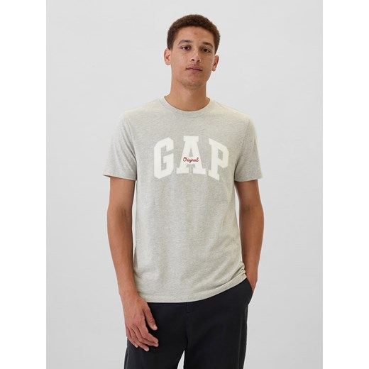 GAP Koszulka w kolorze szarym ze sklepu Limango Polska w kategorii T-shirty męskie - zdjęcie 184559456