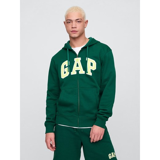 GAP Bluza w kolorze zielonym ze sklepu Limango Polska w kategorii Bluzy męskie - zdjęcie 184559488