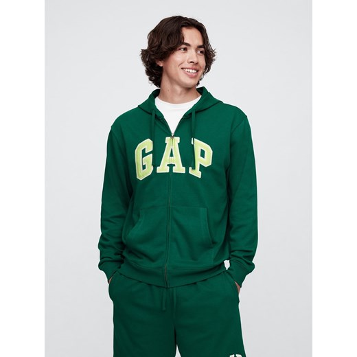 GAP Bluza w kolorze zielonym ze sklepu Limango Polska w kategorii Bluzy męskie - zdjęcie 184559527