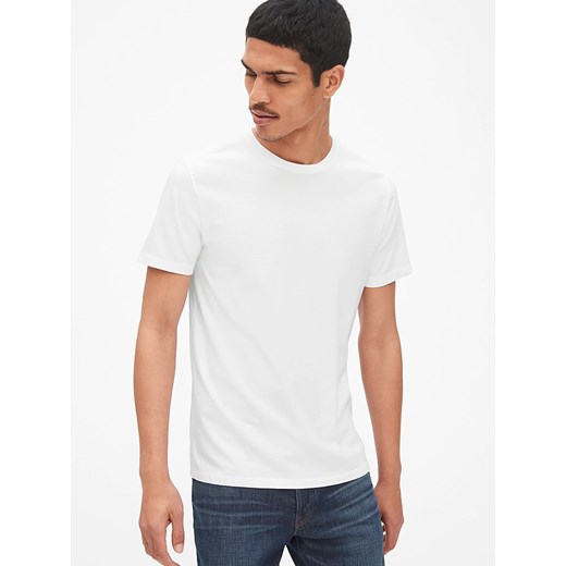 GAP Koszulka w kolorze białym ze sklepu Limango Polska w kategorii T-shirty męskie - zdjęcie 184559647