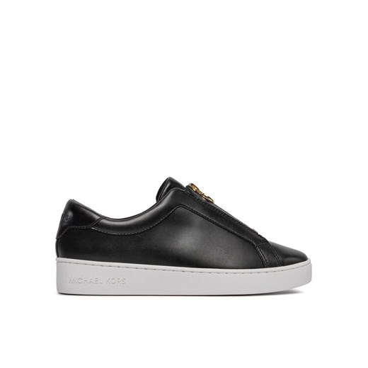 Sneakersy MICHAEL Michael Kors Keaton Zip Slip On 43R4KTFP1L Czarny ze sklepu eobuwie.pl w kategorii Trampki damskie - zdjęcie 184560349