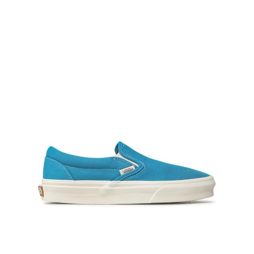 Vans Tenisówki Classic Slip-On VN0A5JMHASV1 Niebieski ze sklepu MODIVO w kategorii Trampki damskie - zdjęcie 184560659