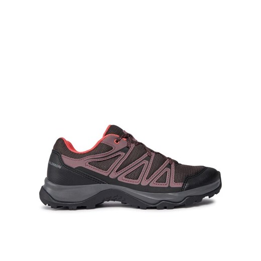 Salomon Trekkingi Barrakee W L41221400 Szary ze sklepu MODIVO w kategorii Buty trekkingowe damskie - zdjęcie 184560706