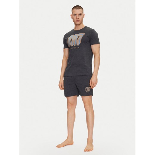 Cristiano Ronaldo CR7 Piżama 8730-41 Granatowy Regular Fit ze sklepu MODIVO w kategorii Piżamy męskie - zdjęcie 184560707