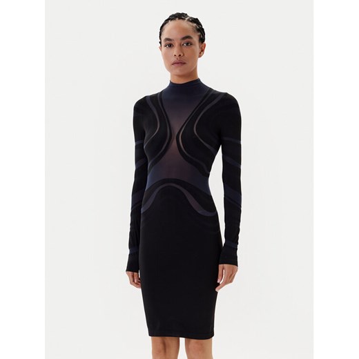 Wolford Sukienka koktajlowa Venus 57178 Granatowy Slim Fit ze sklepu MODIVO w kategorii Sukienki - zdjęcie 184562155