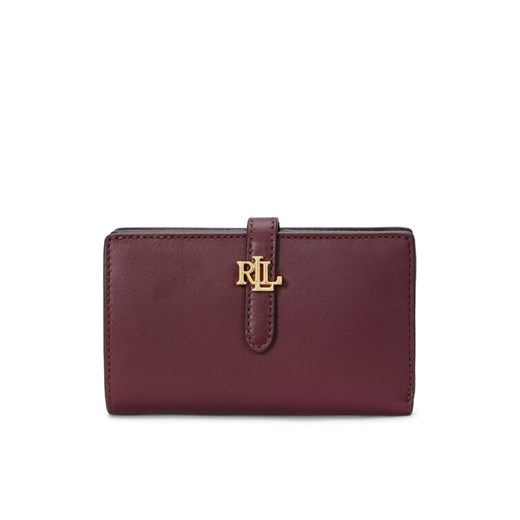 LAUREN RALPH LAUREN Duży Portfel Damski 432915358004 Bordowy ze sklepu MODIVO w kategorii Portfele damskie - zdjęcie 184562239