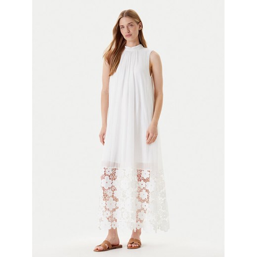 YAS Sukienka letnia Twigsy 26037703 Biały Relaxed Fit ze sklepu MODIVO w kategorii Sukienki - zdjęcie 184562285